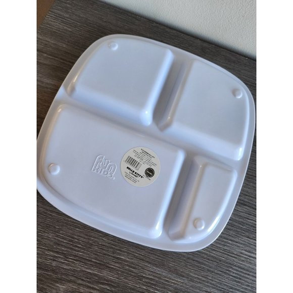 Hello Kitty Childrens Melamie Divided Tray Dish Plate 4 Sections Sanrio 🔥 2022 - Picture 4 of 8